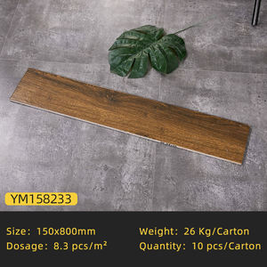Wood Finish Floor Tiles 150X800 <strong>Ceramic</strong> Wood Tiles Manufactures <strong>Company</strong> - Product Image 4
