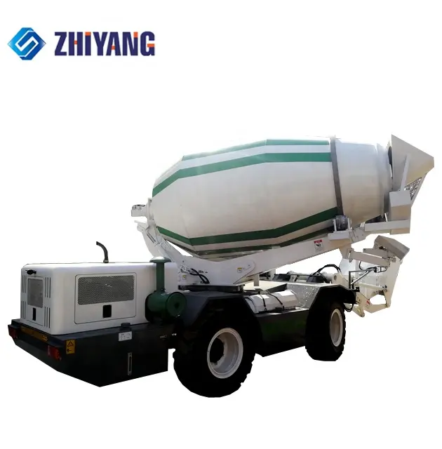Per la vendita betoniera camion macchina tamburo capacità 1 cubico 2 metri cubi assi mobili per lavori di costruzione