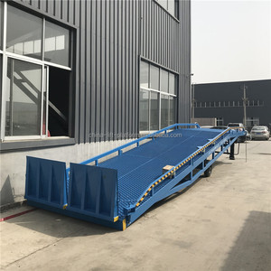 Rampa de carga móvil hidráulica, muelle de carga de contenedor, 6T, proveedor de China