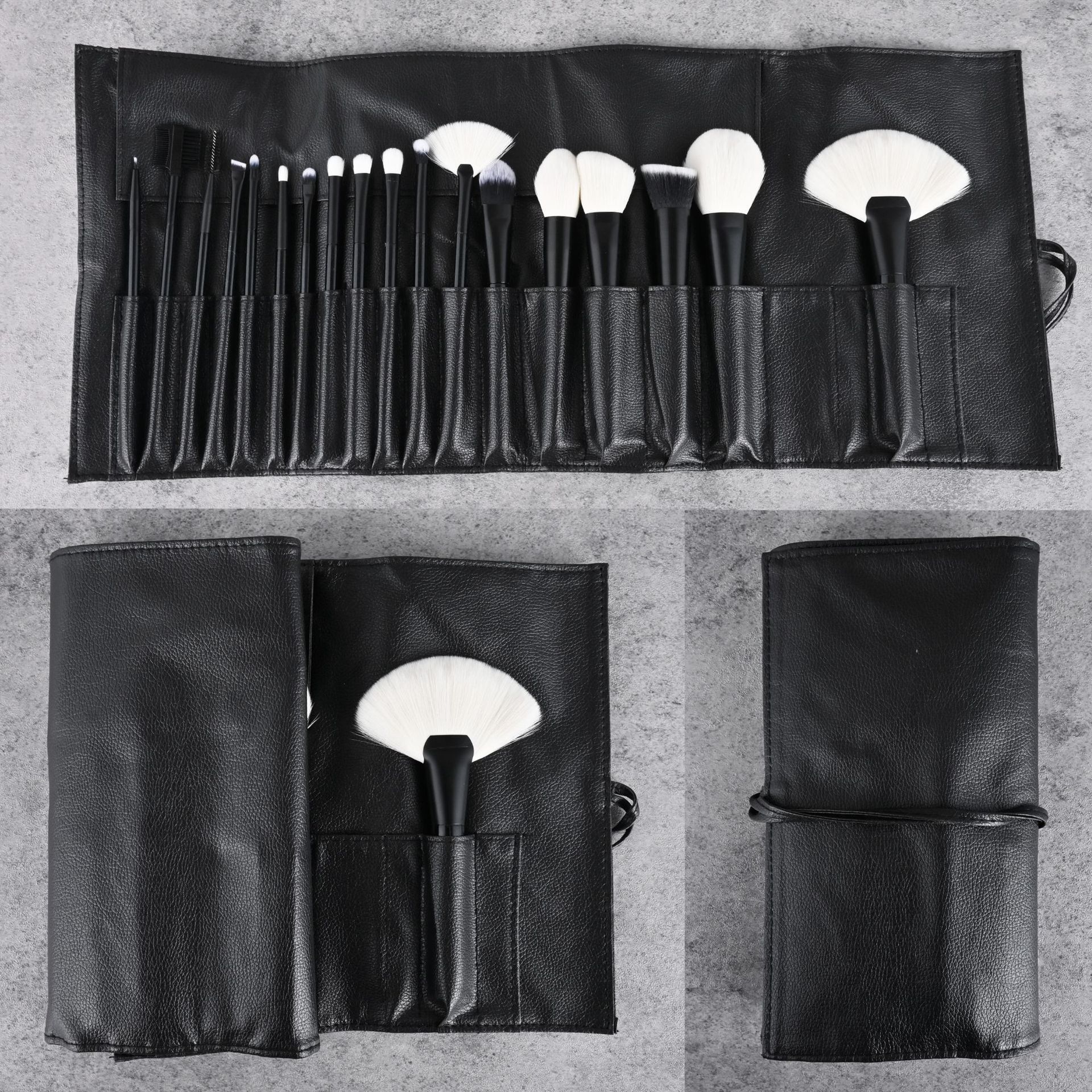 18 pièces avec sac en rouleau