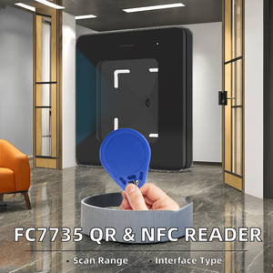 Portable Access Control System <strong>QR</strong> <strong>Code</strong> Scanner NFC <strong>Reader</strong> Supports TTL USB RS232 Interfaces Frequency 13.56MHz - Product Image 2