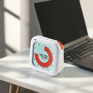 Visual Timer Digital Dynamic Count Custom Countdown Stopwatch Minutes Seconds Learning Homework Time Management Kitchen Office - Product Image 2