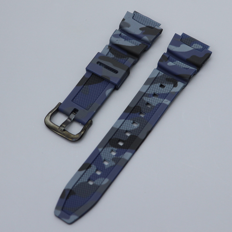 Boucle bleue style 2 noire
