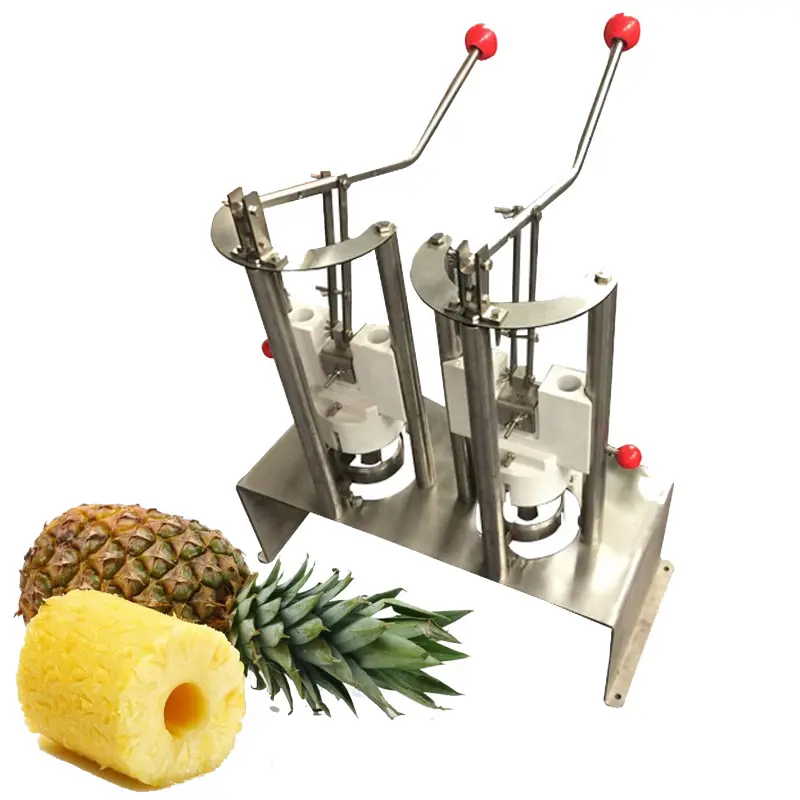 Schälmaschine Ananas schäler und Schneide maschine Ananas schneide maschine Neues Produkt 2020 Edelstahl 304 22