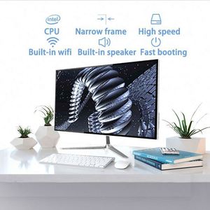 Pantalla táctil de montaje en pared POS PC todo en uno Windows Barebone todo en uno 24/27 pulgadas SSD escritorio para oficina todo en uno PC computadora - Product Image 2