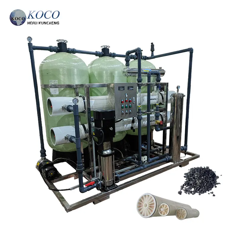 KOCO 4T Aqua RO Water Machine portatile ad osmosi inversa 4000 LPH impianto di depurazione delle acque