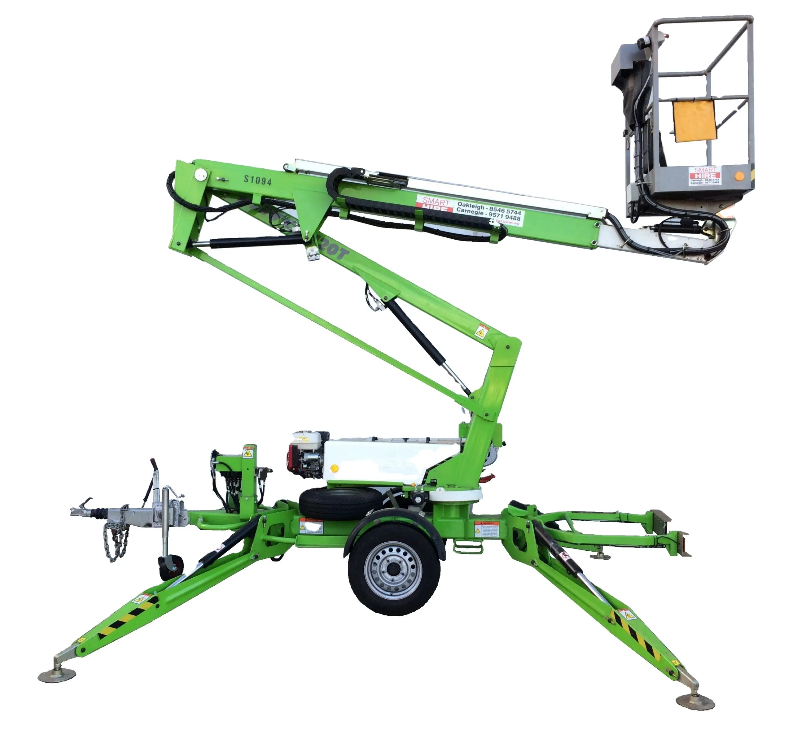 Chất lượng hàng đầu tinh khiết Kính thiên văn 6-18M di động Boom Lift Cherry picker để bán với giá rẻ nhất giá bán buôn