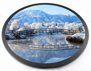 23.6&quot; Round <strong>LCD</strong> <strong>Display</strong> High Definition <strong>Smart</strong> <strong>Android</strong> <strong>Digital</strong> Signage Round Screen - Product Image 1