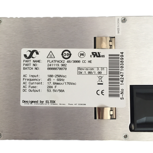 Eltek 48v 3000w整流器モジュールFlatpack2 48/3000 Cc He 241119.902