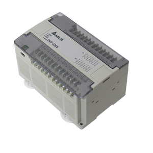 Delta-controlador programable a buen precio, 24DI/34DO (NPN/relé/24Vdc/0.5A), entrada/salida de 2 vías 100K, entrada/salida de 2 vías 20K