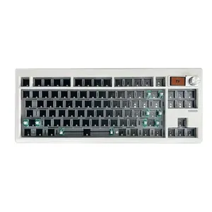 Hot-Swappable <strong>Keyboard</strong> Kit GMK87 Gaming Mechanical <strong>Keyboard</strong> With Knob VIA-Programmable BT/2.4Ghz/ Type-C RGB Backlit - Product Image 1