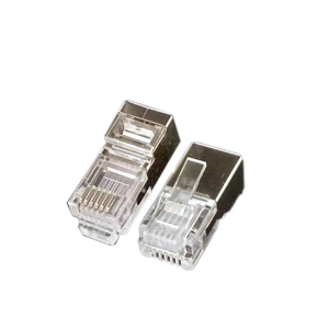 Uzun vücut RJ12 6P6C konektörü korumalı modüler Jack fiş - Product Image 1