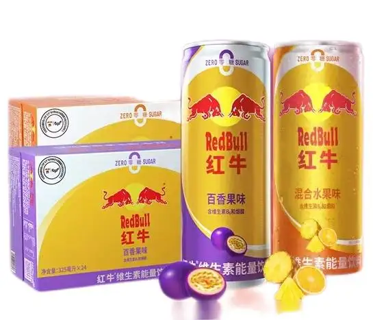 Red Bull 325ml hương vị trái cây không đường Trị Vì bang Địa Ngục uống năng lượng Sting uống năng lượng