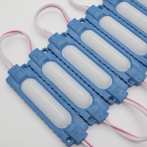 Mavi LED modülü reklam enjeksiyon PVC IP65 kapsül Lens arka ışık Blister karakter 6 leds 2W SMD 5730 modülü 12V - Product Image 2