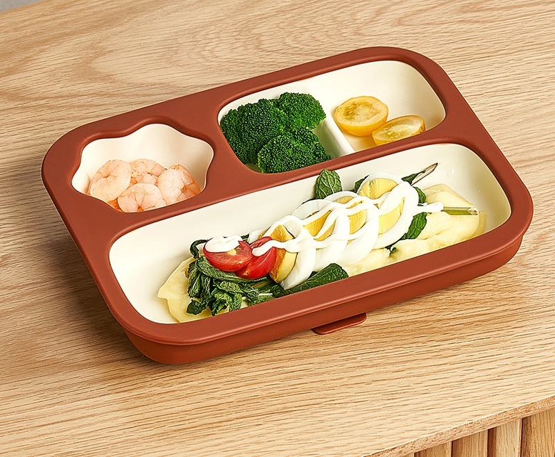 Brown liquid silicone+dust cover