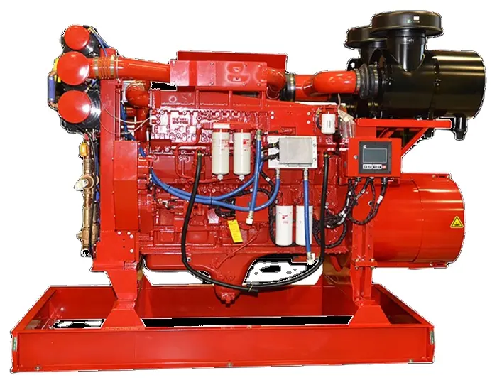 Motor diesel ccec 360hp 2100rpm NTA855-P360 para bomba de água e incêndio