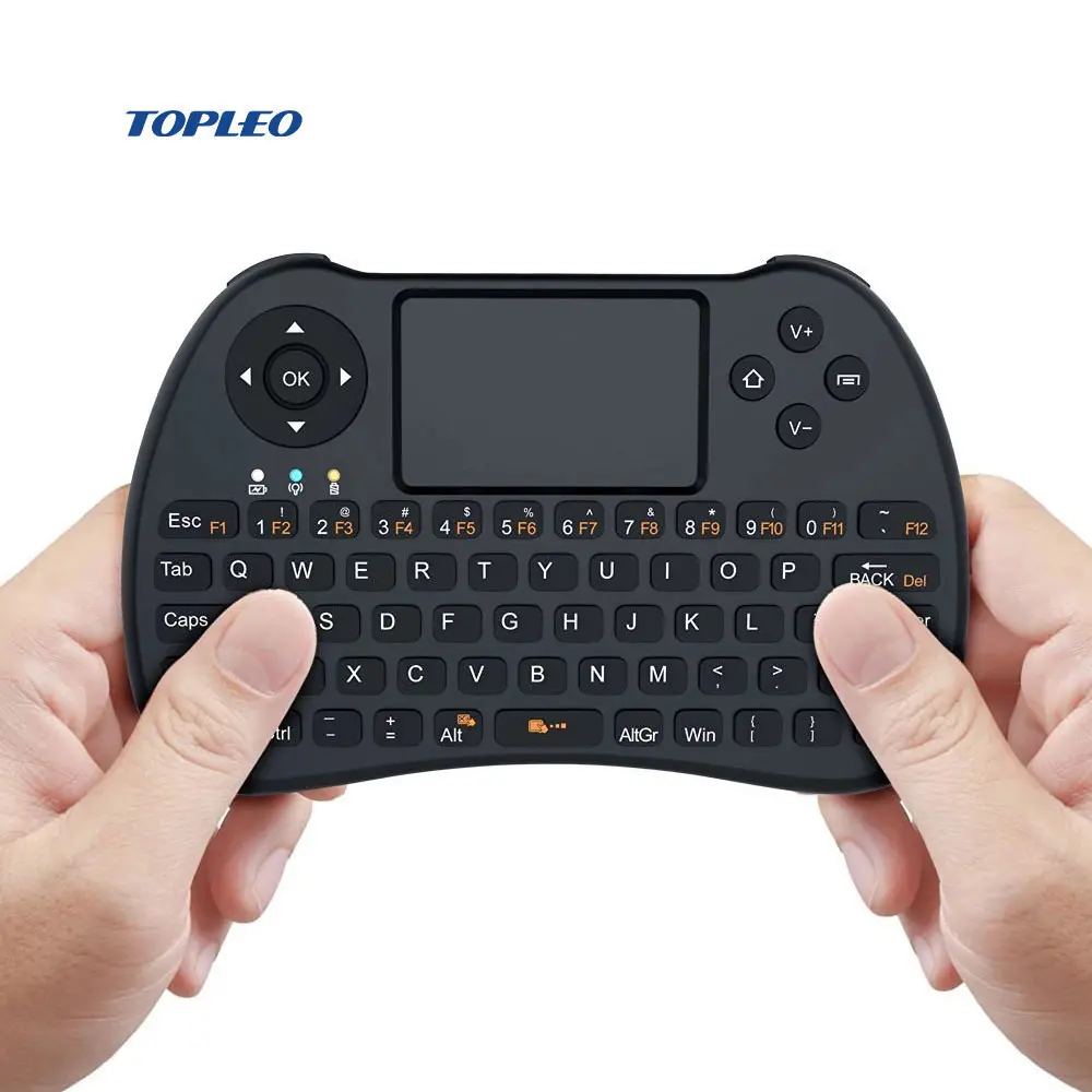 2.4G Hz Mini Keyboard Bt ROHS H9 Smart Keyboard dengan Multi Nomor dan Touch Pad