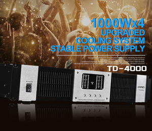 Amplificador de potencia de alta calidad 3000W 4500W clase Td Salida de entrada de canales múltiples AMPLIFICADOR DE POTENCIA DE Audio profesional - Product Image 6