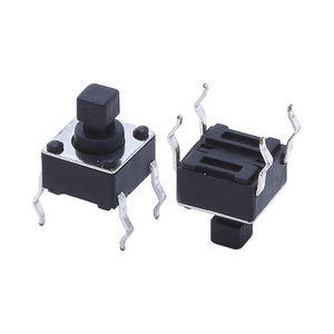 Wintai-tech China Hersteller 4-poliger Knopf-Drucksc halter 4-poliger Druckknopf schalter Fabrik - Product Image 1