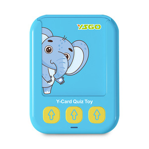 Juguete Musical educativo temprano para niños, máquina de aprendizaje de tarjetas Flash en varios idiomas con inserción de tarjeta en inglés hecha de plástico - Product Image 1