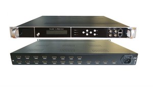 最便宜的1080P全高清24ch h.264 8通道高清编码器调制器DVB-C，带有通过asi ip udp rtp输出的mpeg4 iptv流 - Product Image 2