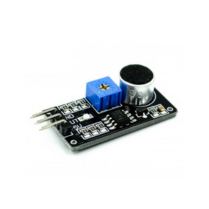サウンドセンサーモジュール3ピン音声音声検出センサーアンプLM393エレクトレットマイクDIYキット - Product Image 1