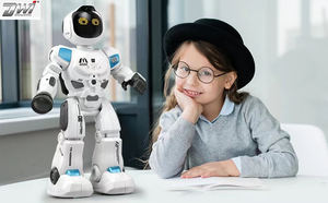 DWI Dowellin RC Roboters pielzeug Smart Robot Programmier bare Fernbedienung Elektro spielzeug mit Musik demo und LED-Gesichts funktion für Jungen - Product Image 3