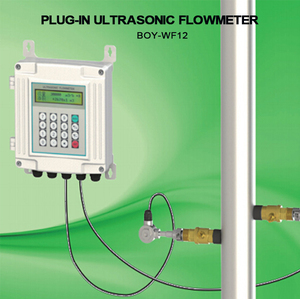 BOY-WF12 Water Liquid Ultrasonic Flow Meters Ultrasonic Flow Meter With Plug in Ultrasonic <strong>Insertion</strong> Sensor