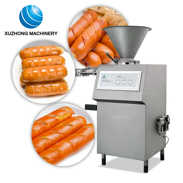 Máquina automática de fabricación de salchichas, dispositivo para hacer salchichas de perro caliente, máquina para hacer productos de carne