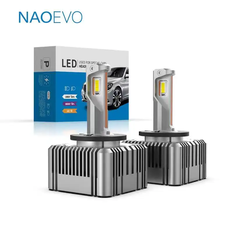 NAO nuovo prodotto Auto D1S 80W alto fascio basso Canbus lampadina faro Auto luce diurna Led D2S sostituzione della lampadina allo xeno nascosta