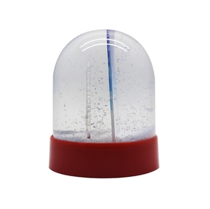 Kar küresi içine yerleştirilmiş reçine malzeme resim ile özel fotoğraf kar küresi - Product Image 3