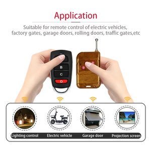 RF Multi-frequency 315M 433M 418M 430MHz Garage Door Lighting Electric vehicle Clone Duplicator Wireless Remote Control - Product Image 5