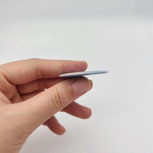 Formato personalizzato Double face epossidico portachiavi NFC 13.56mhz carta colla di cristallo caduta PVC Card per la codifica url QR Code Scan - Product Image 3