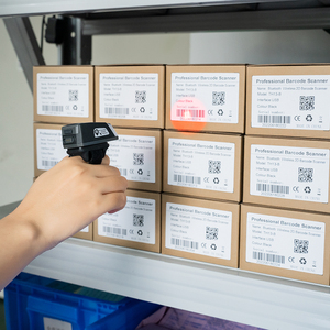 Effon EF02 Mini Wearable Ring Wireless Cordless BT 2D <strong>Image</strong> <strong>QR</strong> <strong>Code</strong> Barcode Reader Scanner for Inventory Warehouse Stock - Product Image 2