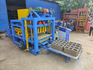 High Quality QTJ4-25 <strong>Block</strong> Brick <strong>Making</strong> <strong>Machine</strong> Industry Semi <strong>Automatic</strong> Concrete Cement Hollow <strong>Blocks</strong> Brick <strong>Making</strong> Machinery - Product Image 2