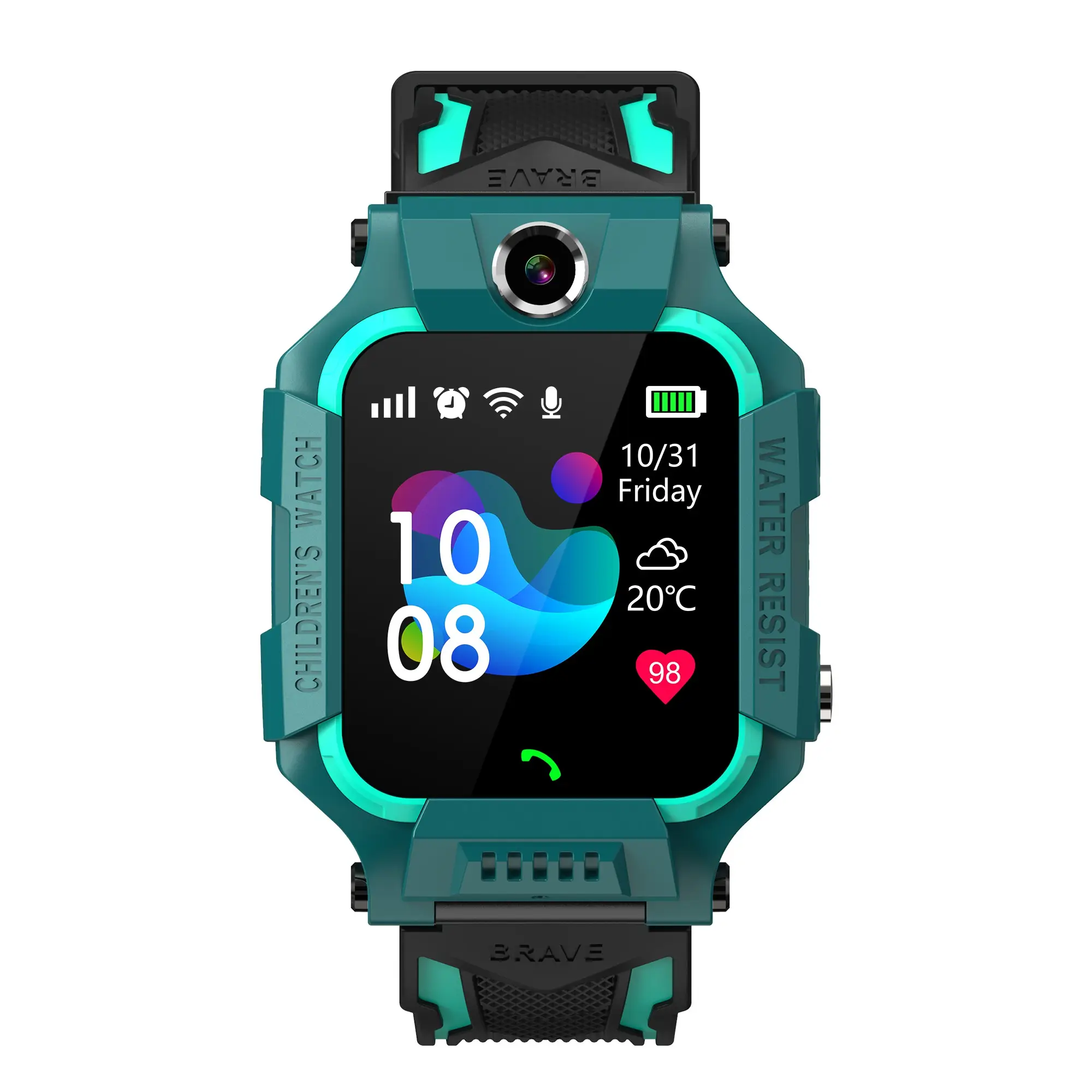 Vendita diretta in fabbrica argento Gprs Tracker Smart Watch cellulare Touch Screen Fitness sport Reloj orologi