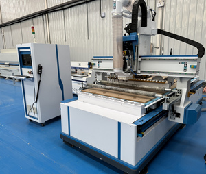 Husillo lineal de 9kw/cambio de herramienta automático de disco, ATC servomotor, corte de madera contrachapada MDF, grabado 3D, enrutador CNC para carpintería - Product Image 3