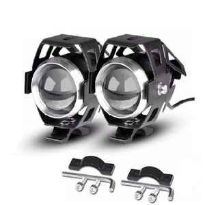Modifiye Ultra parlak harici U5 motosiklet LED far yanıp sönen ışık lazer topu trafo far - Product Image 1