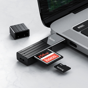 Hoco. HB20 Mindful 2-in-1USB2.0 Card Reader - Product Image 3