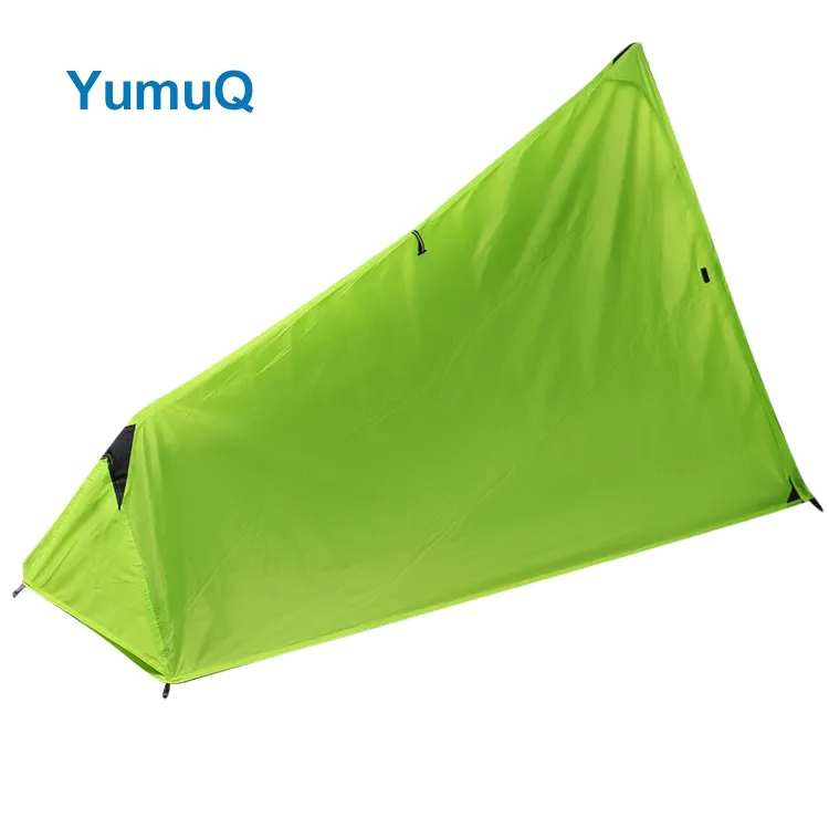 Yumuq เต็นท์พกพาแบบ bivy แบบยืนได้2คนน้ำหนักเบาพิเศษสำหรับการเดินป่าและท่องเที่ยว