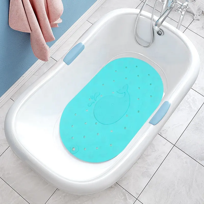 เสื่อกันลื่นสำหรับห้องน้ำอ่างอาบน้ำ,นวดทำจากซิลิโคนป้องกันแบคทีเรียเสื่ออาบน้ำสำหรับอ่างอาบน้ำ