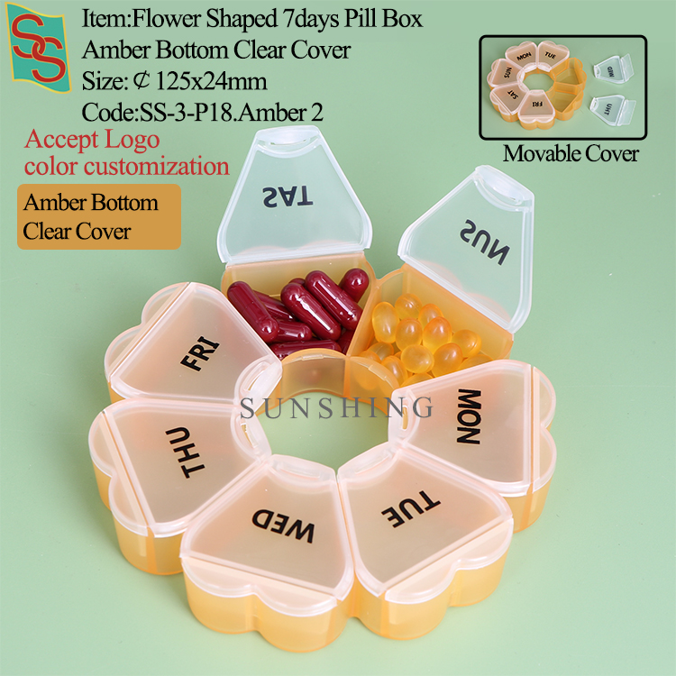 P18:Amber Bottom Clear Cover
