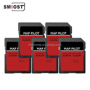 SMIOST Car Softwares Mapa de navegación para Garmin GPS Navigator Tarjeta de memoria para Mercedes Becker V23 X218 C117 - Product Image 5