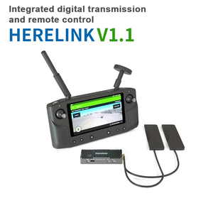Herelink v1.1 2.4ghz 20 ק "מ טווח Uv טלמטריה HD נתונים בקר מערכת שידור וידאו Rc עבור מטוסים