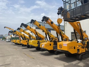 CE มินิสไปเดอร์เครนขายตรงโดยผู้ผลิตถูกออกแบบมาสำหรับการดำเนินงานในพื้นที่ขนาดเล็กและสามารถดำเนินการได้จากระยะไกล - Product Image 3