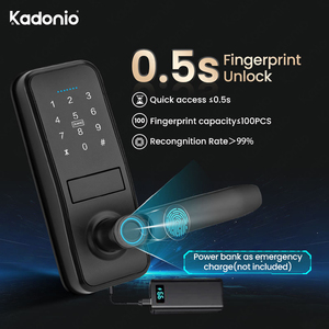 Kadonio กุญแจล็อคประตูอัจฉริยะพร้อมที่จับ, กุญแจล็อคประตูอัจฉริยะ - Product Image 3