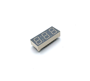 Kunden spezifische 0,52 Zoll 3-stellige mehrfarbige 7-Segment-LED-Anzeige für Haushalts geräte - Product Image 2