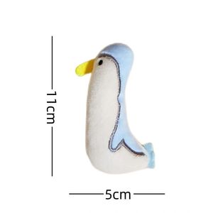 Venta al por mayor de dibujos animados de animales de diseño interactivo gato de peluche Catnip Juguetes Divertidos para gatito gato Kicker dentición masticar jugar - Product Image 6