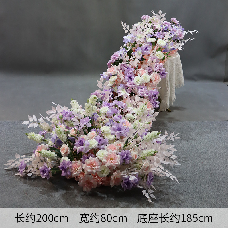 Purple lavender rose waterfall flower send sucker