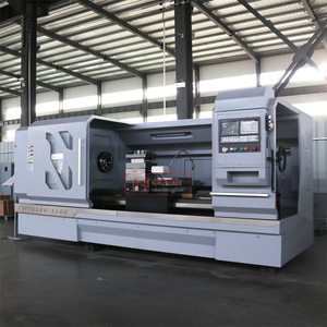 Torno CNC de cama plana CWK6180X1500mm con torreta eléctrica, herramientas de vida, herramienta de corte de Metal de eje C - Product Image 4